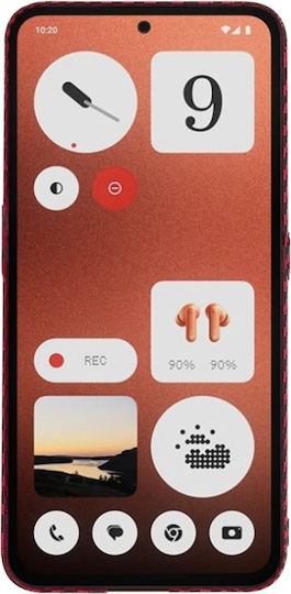 Back Cover Roșu (Nothing Phone 1)