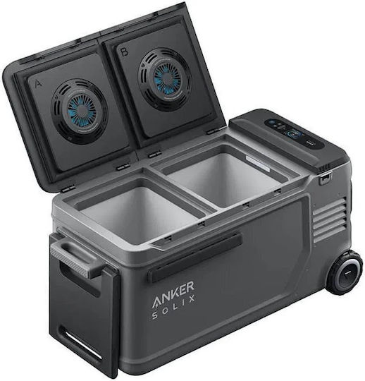 Anker SOLIX EverFrost 2 Tragbarer Kühlschrank 58lt 12V Schwarze