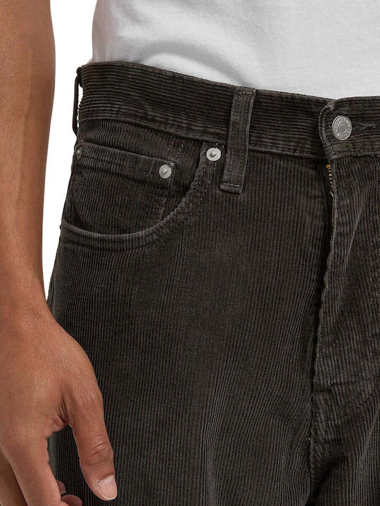 Men's Jeans Pants with Loose Straight Fit Khaki