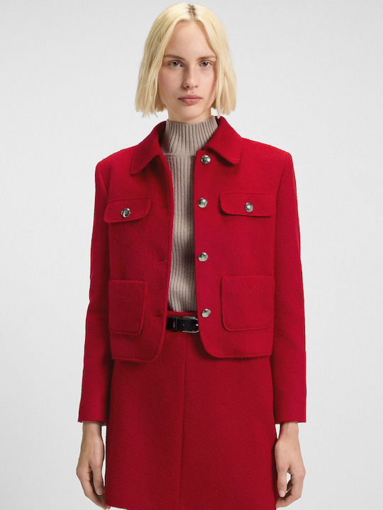 Hugo Agesia Short Women's Blazer Red