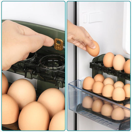 Belle Vous Kühlschrank-Organisator Für 24 Eier 23x11x20.5cm