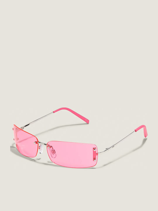 Vans Herren Sonnenbrille mit Rosa Metall Gestell und Rosa Linse VN000GMYC9L