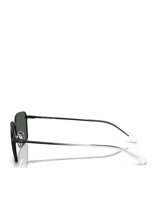 Armani Exchange Мъжки Слънчеви Очила с Черна Метална Рамка и Сиви Стъкла AX2053S 600087