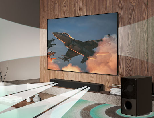 LG SH5A Саундбар 4.1 Bluetooth и HDMI 600W Черен