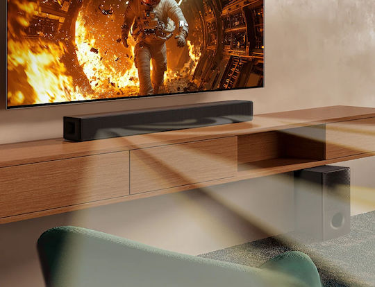 LG SH5A Саундбар 4.1 Bluetooth и HDMI 600W Черен