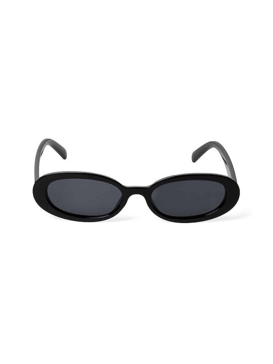 AV Sunglasses Alex Γυναικεία Γυαλιά Ηλίου με Μαύρο Κοκκάλινο Σκελετό και Μαύρο Φακό
