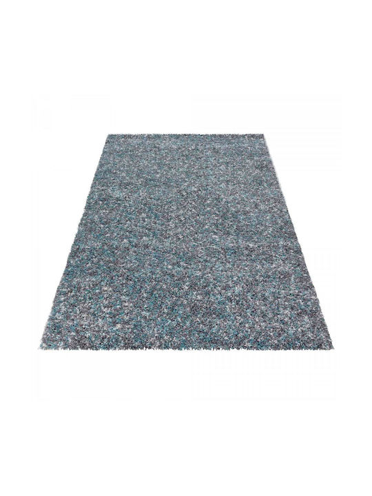Lanudo 4500a Teppich Kamin Rechteckig Synthetisch,Polyester/Cotton/Leather Blue