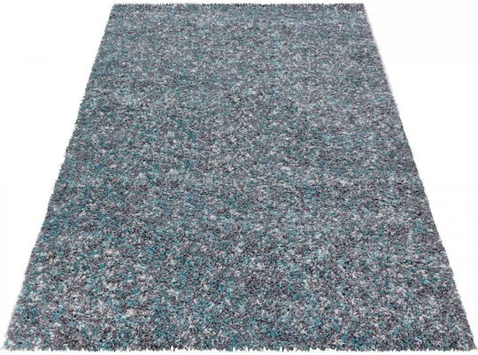 Lanudo 4500a Teppich Kamin Rechteckig Synthetisch,Polyester/Cotton/Leather Blue