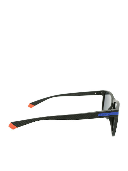 Polaroid Unisex Ochelari De Soare Cu Ramă Neagră Din Plastic Și Lentile Gri Polarized PLD2088/S 0VK/M9