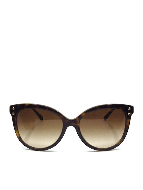 Michael Kors Jan Feminini Ochelari de soare cu Maro Cadru și Maro Degrade Polarized Oglindă Lentilă