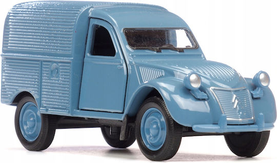 Welly Αυτοκινητάκι Citroen 2CV Fourconette - Μπλε Pull Back