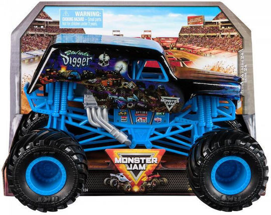 Spin Master Monster Jam Количка Син На Копача 1:24