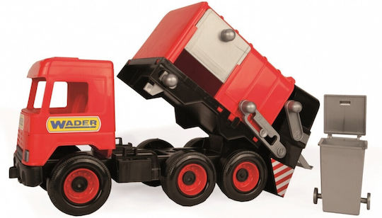 Wader Middle Truck Garbage Truck Truck for Ages 3 and Up