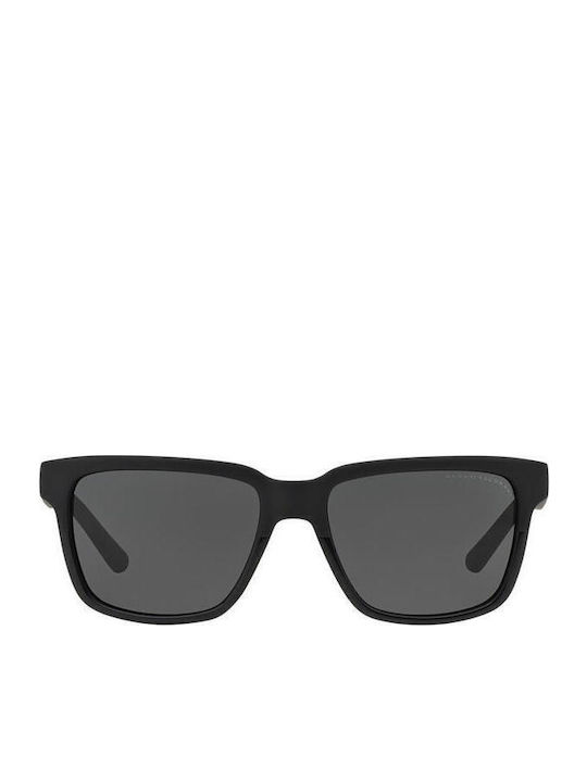Armani Exchange Ανδρικά Γυαλιά Ηλίου με Μαύρο Κοκκάλινο Σκελετό και Γκρι Φακό AX4026S 812287