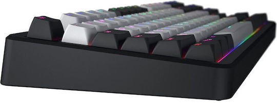 HATOR Rockfall 3 Ασύρματο Gaming Μηχανικό Πληκτρολόγιο Tenkeyless με Hator Aurum Orange διακόπτες και RGB φωτισμό (Αγγλικό US)
