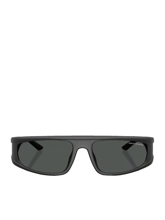Armani Exchange Мъжки Слънчеви Очила с Черна Пластмасова Рамка и Сиви Стъкла AX4159SU 838487