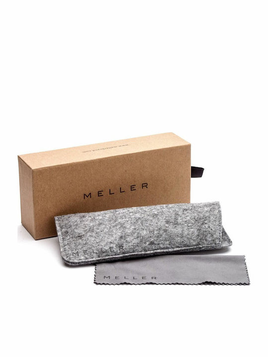 Meller Endo Unisex Sonnenbrille mit Gold Metall Gestell und Grün Polarisiert Linse EN-GOLDOLI