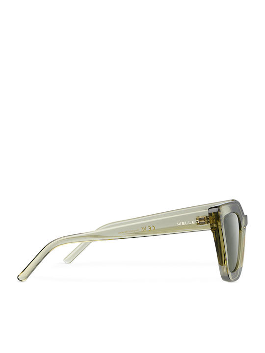 Meller Azalee Women's Sunglasses with Plastic Frame Champagne Olive AZ-SMOKYOLI