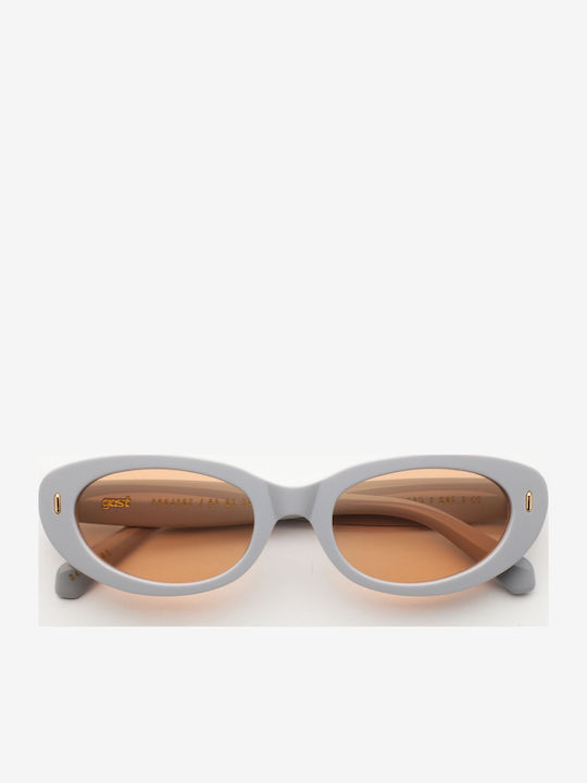 Gast Essi Women's Sunglasses with Gray Plastic Frame and Orange Lens ES04