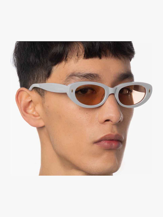 Gast Essi Women's Sunglasses with Gray Plastic Frame and Orange Lens ES04