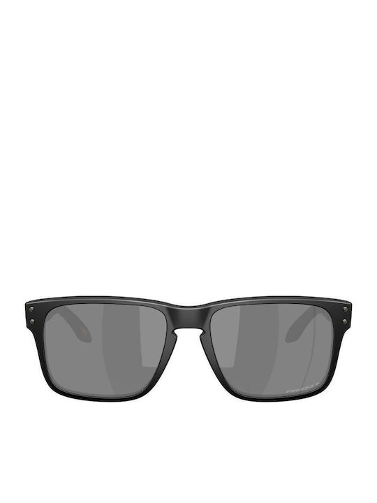 Oakley Holbrook S Prizm Männliche Sonnenbrillen mit Horn umrandetem Rahmen Matt Schwarz Polarisiert