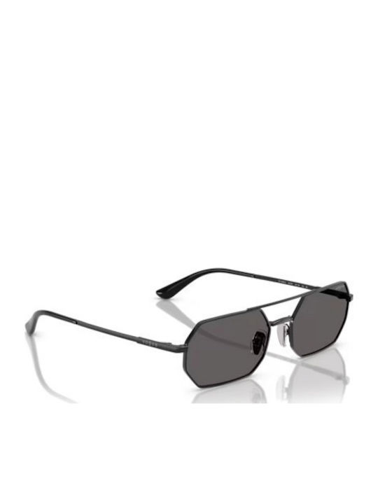 Vogue Men's Sunglasses with Black Metal Frame and Gray Lens VO4329S 352/87