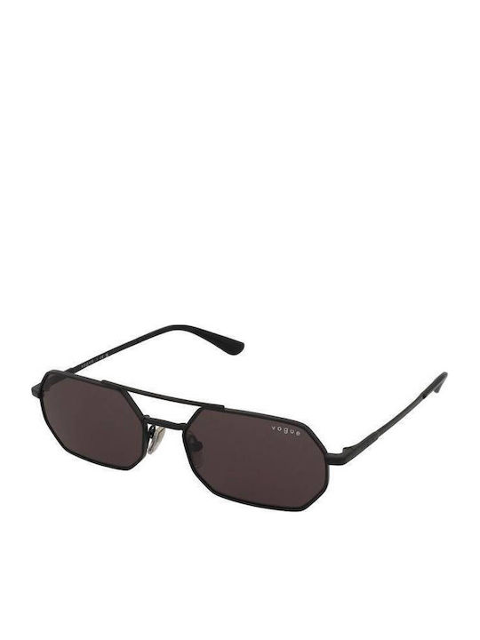 Vogue Men's Sunglasses with Black Metal Frame and Gray Lens VO4329S 352/87