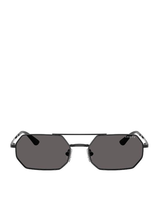 Vogue Men's Sunglasses with Black Metal Frame and Gray Lens VO4329S 352/87