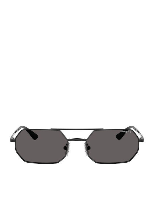 Vogue Men's Sunglasses with Black Metal Frame and Gray Lens VO4329S 352/87
