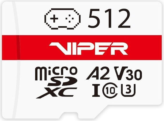 Patriot Viper SDXC 512GB V30 A2