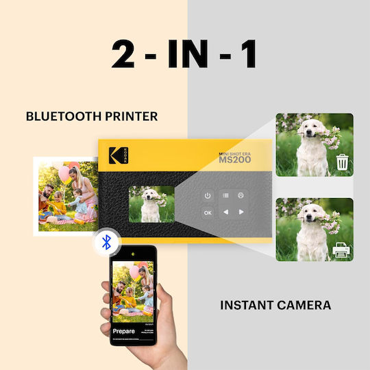 Kodak Printer Mini Shot 2 Era 4pass Черно