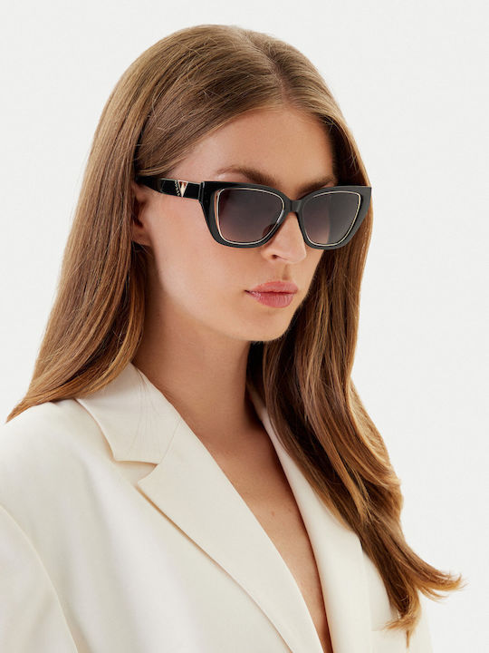 Guess Ochelari de soare Μαύρα cu Cadru & Negru Lentilă