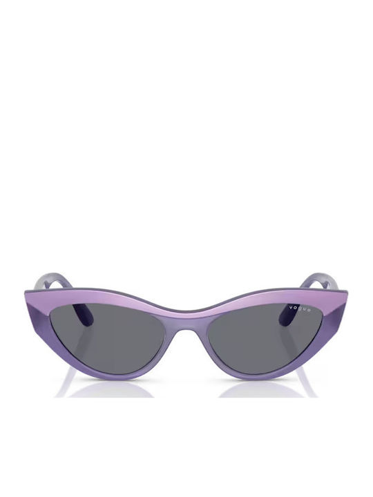 Vogue Women's Sunglasses with Purple Plastic Frame and Purple Lens VO5637SU 3219/1
