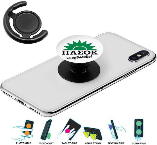 Pasok Orthodox Phone Holders Stand Black Mobile Phone Hand Grip Base