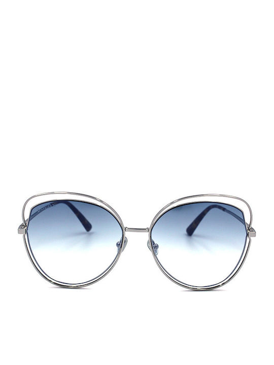 Bolon Damen Sonnenbrille mit Silber Metall Gestell BL7012B91