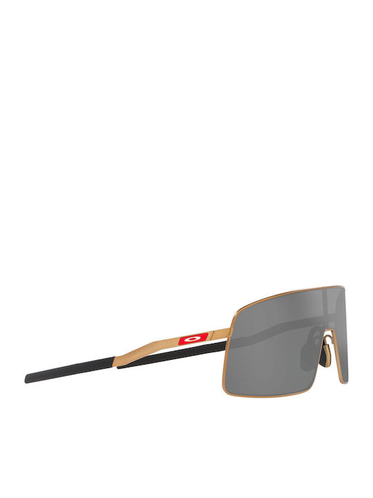 Oakley Sutro Ti Унисекс Слънчеви Очила със Златна Метална Рамка и Сиви Стъкла OO6013-05