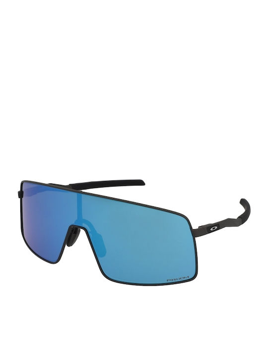 Oakley Sutro Ti Unisex Γυαλιά Ηλίου με Μαύρο Μεταλλικό Σκελετό και Μπλε Φακό OO6013-04