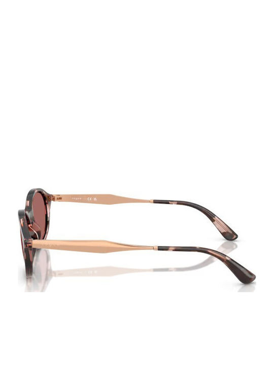 Vogue Feminini Ochelari de soare cu Maro Tortoise Cadru și Roz Lentilă VO5625S 319969