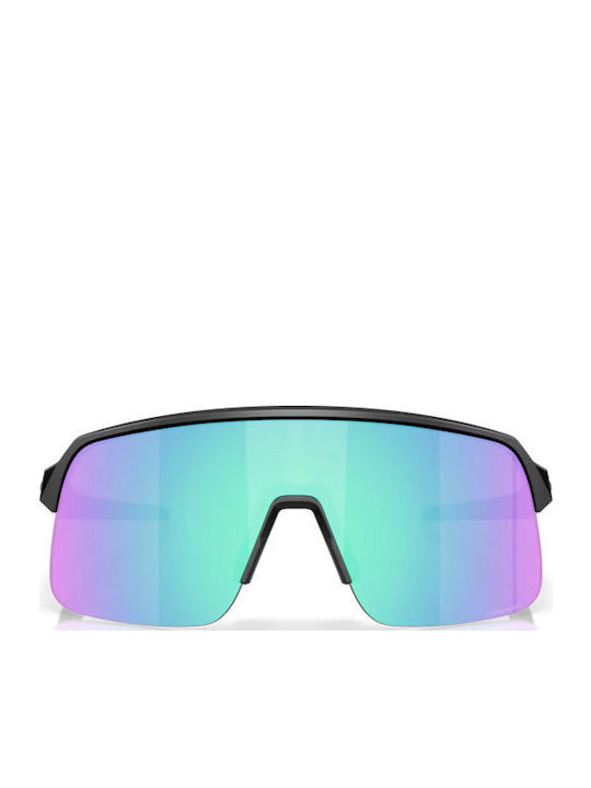 Oakley Sutro Lite S Prizm Sapphire Ανδρικά Γυαλιά Ηλίου με Μαύρο Κοκκάλινο Σκελετό και Καθρέφτη Φακό