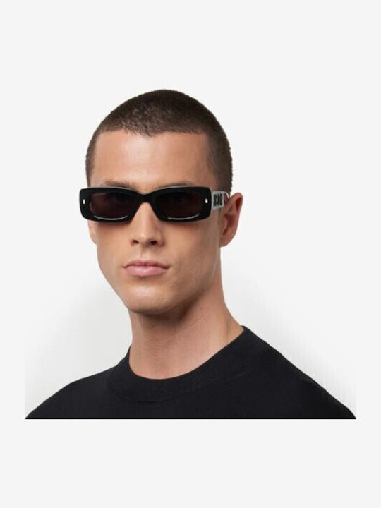 Dsquared2 Icon Γυαλιά Ηλίου Μαύρα με Κοκκάλινο Σκελετό