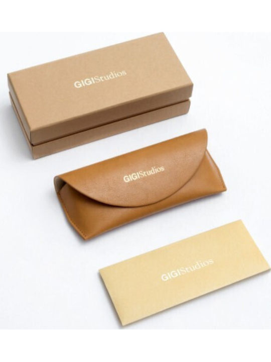 Gigi Barcelona Unisex Γυαλιά Ηλίου με Πορτοκαλί Κοκκάλινο Σκελετό και Γκρι Φακό 6911/0