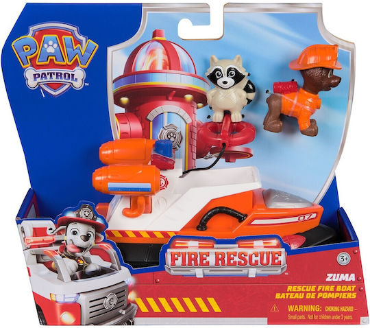 Spin Master Pfote Patrouille Rettungs-Feuerboot Für 3+ Jahre