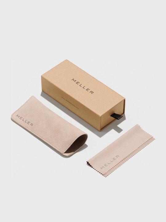 Meller Lila Unisex Ochelari De Soare Cu Ramă Din Plastic Albastru Marin Și Lentile Polarized Albastre Cu Oglindă LL-NAVYBLUES
