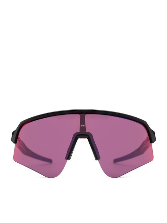 Oakley Sutro Lite Sweep Мъжки Слънчеви Очила с Черна Пластмасова Рамка и Лилави Стъкла OO9465-01