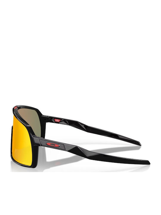 Oakley Sutro S Men's Sunglasses with Black Plastic Frame and Red Mirror Lens OO9462-09