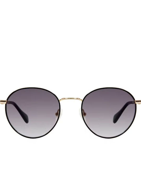 Gigi Barcelona Regina Women's Sunglasses with Black Metal Frame and Gray Gradient Lens 6701/1