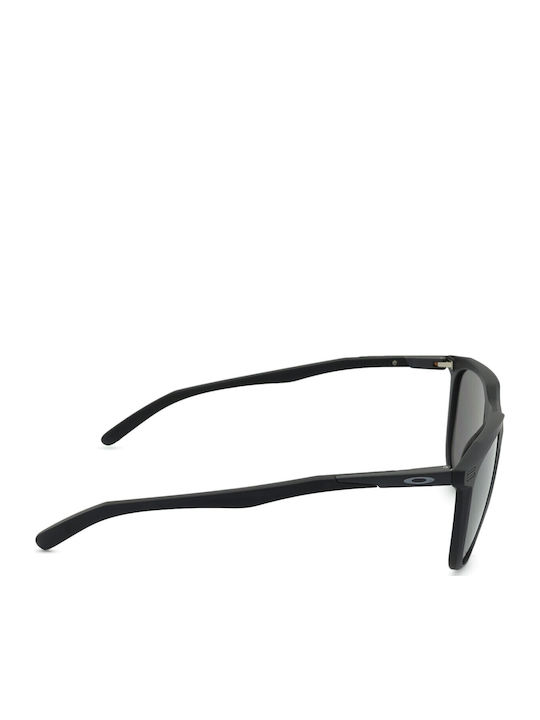 Oakley Thurso Men's Sunglasses with Black Plastic Frame and Black Lens OO9286-01