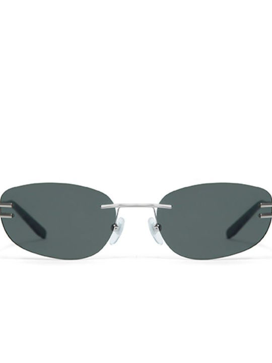 Gigi Barcelona Unisex Sunglasses with Black Metallic Frame and Grey Lens 6861/1