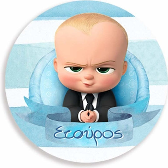 Αυτοκόλλητα Όνομα Μπόμπιρας Baby Boss 6τμχ P5531121 Bal-p5531121 Υλικά για Μπομπονιέρες