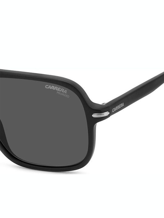 Carrera Ochelari De Soare Pentru Bărbați Cu Ramă Neagră Din Plastic Și Lentile Gri Polarized 350/S RZZ/M9